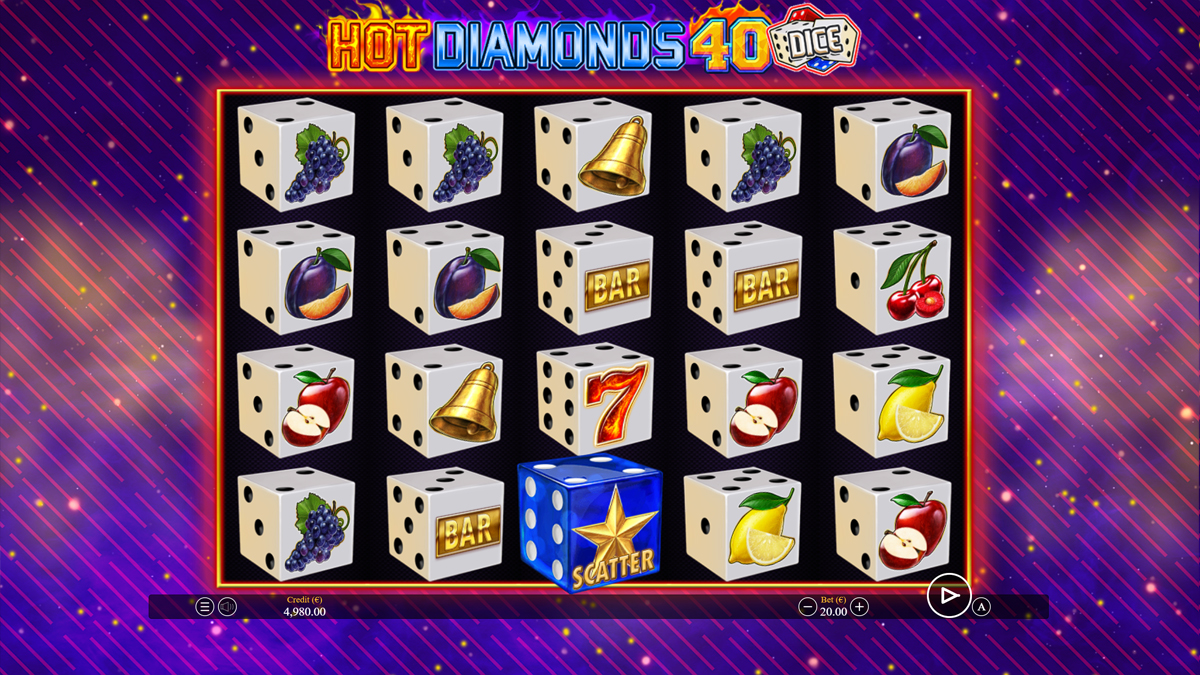  Hot Diamonds 40 Dice